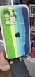 Funda Iphone 13 Pro Silicone Case Arcoiris Logo