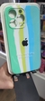 Funda Iphone 13 Pro Silicone Case Arcoiris Logo