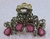 Broche de metal con piedra grande - Kingstore