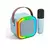 Parlante Bluetooth RGB Micrófono Karaoke - comprar online