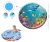 Alfombra Sensorial Bebé 1m Inflable Agua