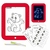 Pizarra Tableta De Dibujo Magic Pad 3D Con Luz Y Marcadores