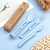 Set Cubiertos Encastrables Fibra Bamboo - Kingstore