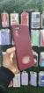 Funda Samsung A03s Rigida Felpa Interior Bordo