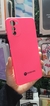 Funda Motorola E32 Silicone Case con Logo Fucsia