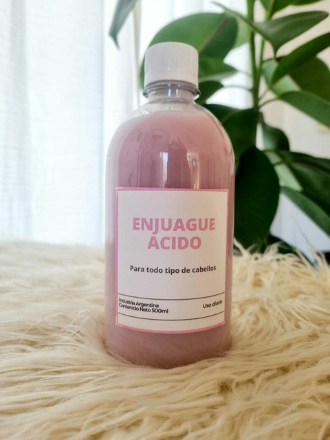 Enjuague Ácido x 500ml para todo tipo de cabellos - comprar online