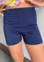 BIKER CORTA MICRO LYCRA AZUL - comprar online