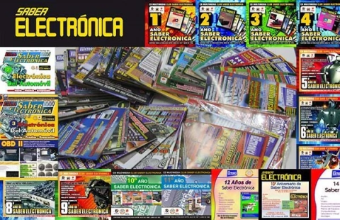 Colección de revistas Saber Electrónica PROMO