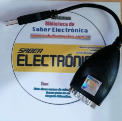 Aadaptador RS232 a USB para PICAXE - MT609 ORIGINAL - comprar online