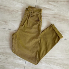 mom jeans vintage mostarda - 36