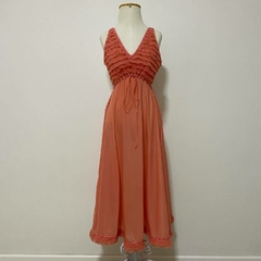 camisola vintage babados - M