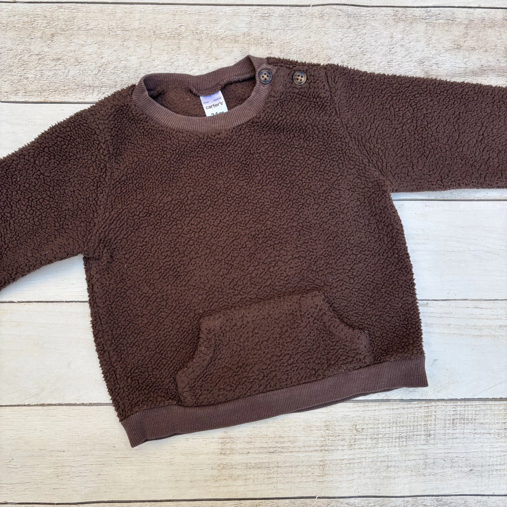 Buzo Carters 24M marrón