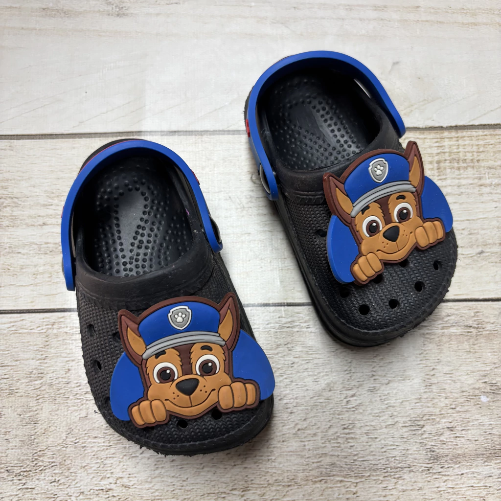 Sandalias tipo Crocs 19 Paw Patrol