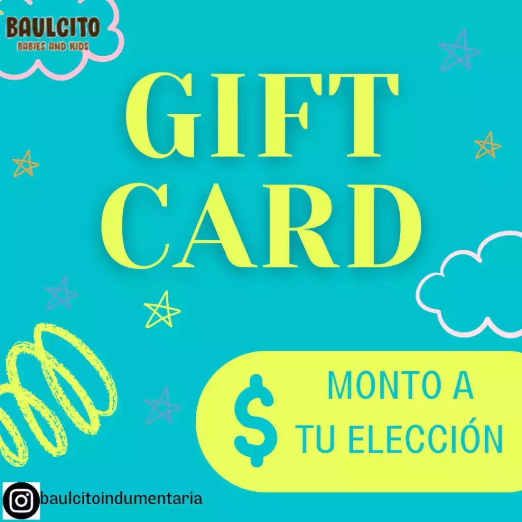 GIFTCARD (MONTO A ELECCIÓN)
