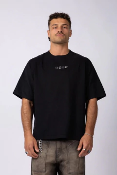 Imagen de Remera Boxy Pitch Negra