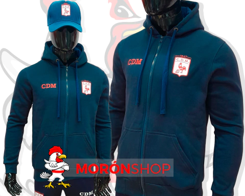 Campera en algodón C.D.M. AZUL - comprar online