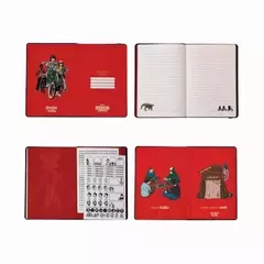 CUADERNO A5 MOOVING NOTES STRANGER THINGS TAPA DURA 96 HJS.RAYA - comprar online