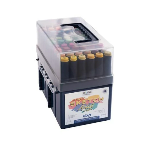 MARCADORES MOOVING DOBLE PUNTA 60u