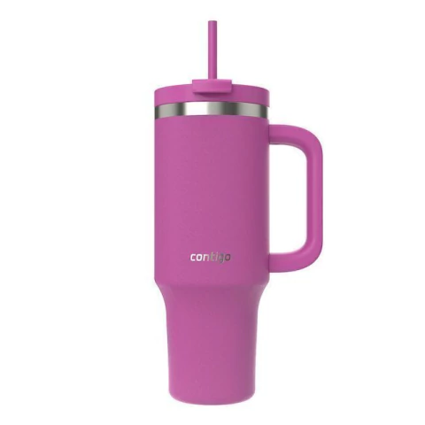 VASO TERMICO CONTIGO STREETERVILLE 1180ML MAGENTA C/SORBETE