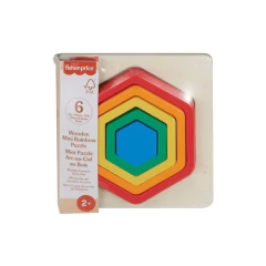 Imagen de ROMPECABEZAS FISHER PRICE ARCOIRIS DE MADERA