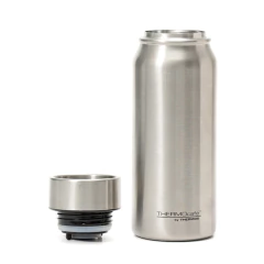 BOTELLA TERMICA THERMOS TAPA PULSADOR 360° 500ML ACERO en internet