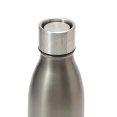 BOTELLA TERMICA THERMOS TAPA A PRESION 360° 750ML GRIS PIEDRA - comprar online