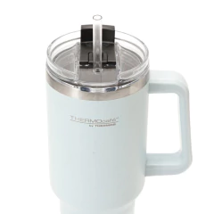 VASO TERMICO THERMOS CON SORBETE 1200ML CELESTE - Baby Filipa - Infancias en movimiento