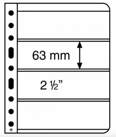 5 Folhas Leuchtturm Vario S - Para Selos/documentos - 8 modelos - loja online