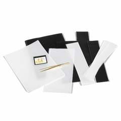 210 Tiras Hawid Leuchtturm transparentes para selos
