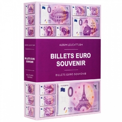 Álbum Leuchtturm Oficial para 200 cédulas «Euro Souvenir»