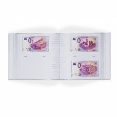 Álbum Leuchtturm Oficial para 200 cédulas «Euro Souvenir» - Farol Alemão Coleções