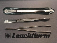 1 Pinça Leuchtturm reta de 12cm para Filatelia - comprar online