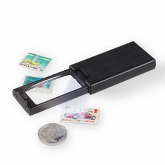 Lupa Leuchtturm LU43 2,5x e 45x LED UV