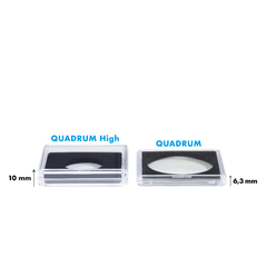5 Cápsulas Leuchtturm QUADRUM HIGH Para Moedas - comprar online