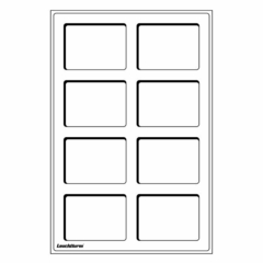 Tabuleiros Leuchtturm Tab L com 2 unidades iguais 10 modelos azuis - Farol Alemão Coleções