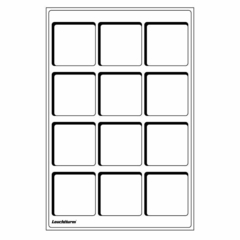 Tabuleiros Leuchtturm Tab L com 2 unidades iguais 10 modelos azuis - loja online