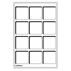 Tabuleiros Leuchtturm Tab L com 2 unidades iguais 10 modelos azuis - loja online