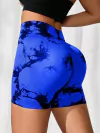Short seamless Batik azul y negro