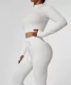 Leggings seamless Tokio blanca (sin frunce)