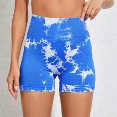 Short seamless Batik azul - comprar online