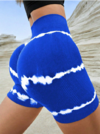 Short seamless Cronos azul