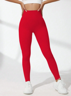 Leggings seamless classic roja - comprar online