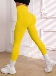 Leggings seamless classic amarilla