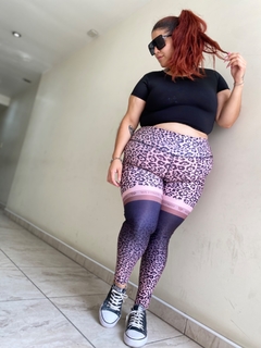 Leggings Rose Print - tienda online