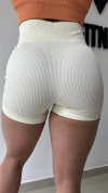 Short seamless Ferrari crema