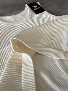 Musculosa Tini off white - We Fitness