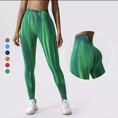 Leggings seamless Tie Dye Green - comprar online