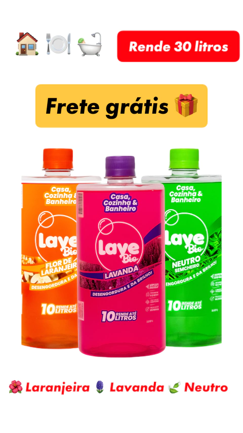 Refis Casa, Cozinha e Banheiro - 30 litros - Flor de Laranjeira, Lavanda e Neutro - comprar online