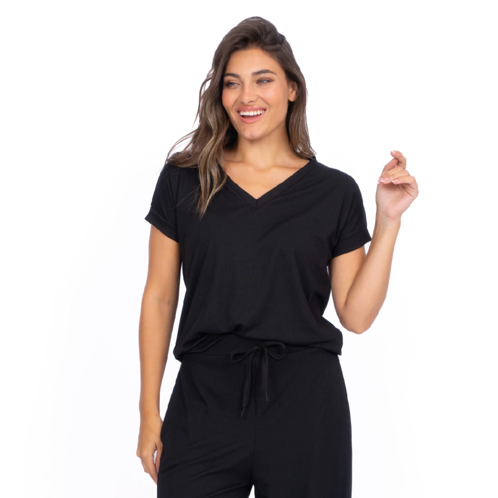 Remera Morley - Negro thumbnail 3