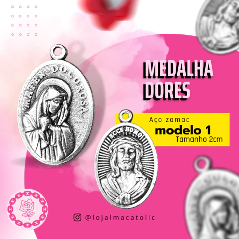 Medalha Nossa Senhora das dores - Mater dolorosa
